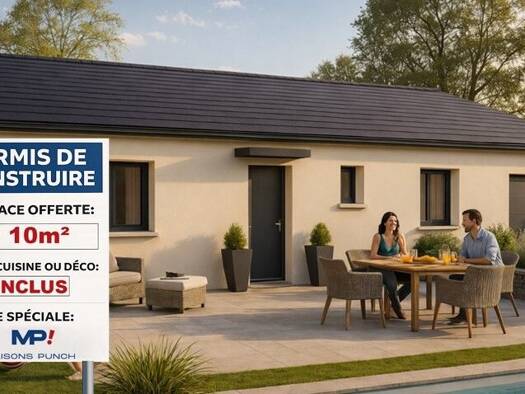 Terrain avec maison neuve à vendre 250 000 € 4 pièces 3 chambres 89 m² 981 m² de terrain Nivolas-Vermelle 38300