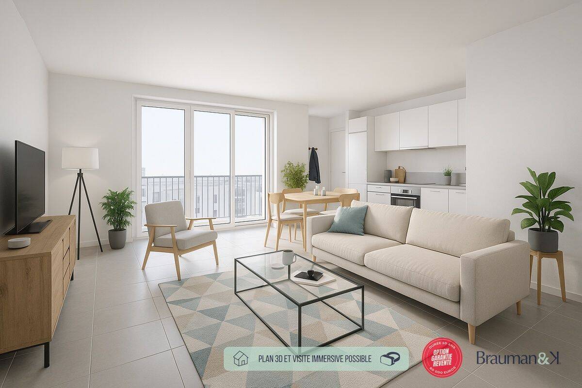 Appartement 3 pièces 59 m² · à Houdan · 59 m² · 248 000 €