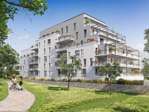 Appartement à vendre - neuf 365 900 € 3 pièces 68,3 m² 1er étage dès le 31/03/2027 Le Port Caen 14000