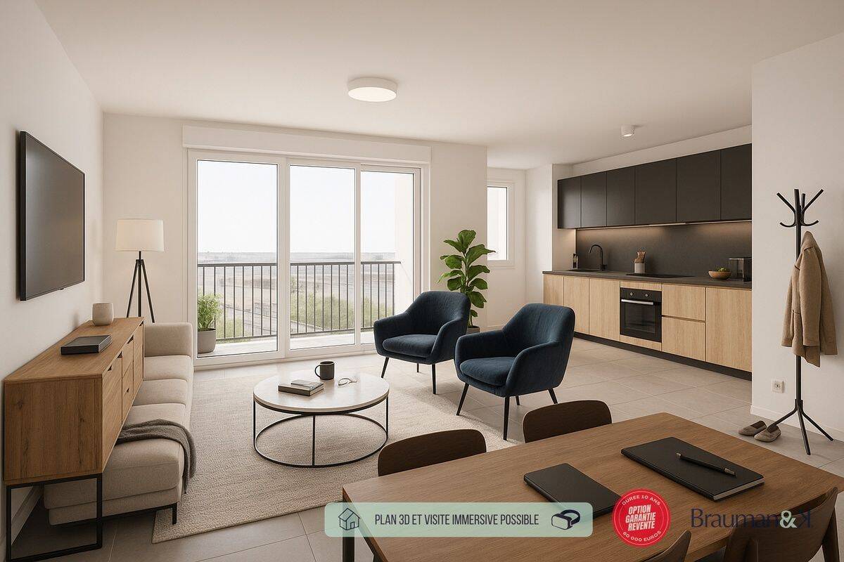 Appartement 3 pièces 59 m² · à Saint-Brevin-les-Pins · 59 m² · 345 000 €