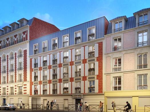 Appartement à vendre - neuf 485 739 € 4 pièces 3 chambres 81,9 m² Hugo-Payret-Zola Saint-Ouen 93400