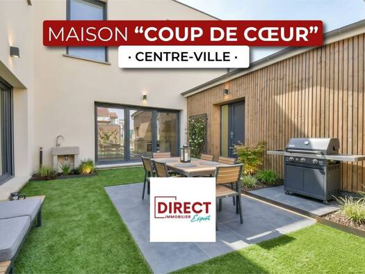 Maison à vendre 569 900 € 4 pièces 3 chambres 90,3 m² 109 m² de terrain Juillet Zola Alfortville 94140