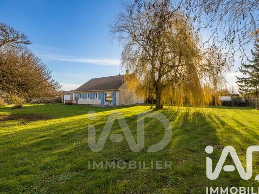 Maison de plain-pied à vendre 249 000 € 5 pièces 3 chambres 93,1 m² 1 350 m² de terrain Flins-Neuve-Église 78790