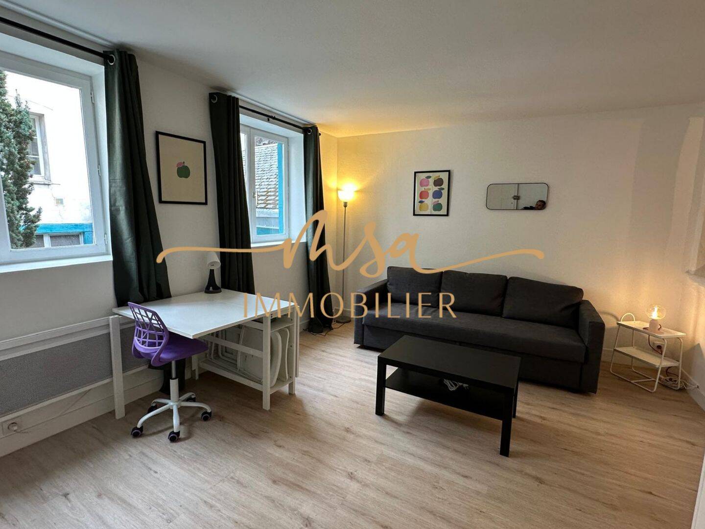 Appartement 1 pièce 26 m² · à Rouen · 26,2 m² · 550 €/mois