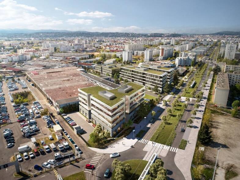 Espace bureau à vendre 49 109 000 € 15 745 m² de bureaux divisible jusqu'à 15 745 m² Vénissieux 69200