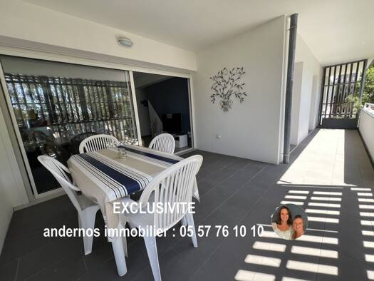 Appartement à vendre 447 000 € 3 pièces 2 chambres 82 m² RDC Nord Ouest Andernos-les-Bains 33510