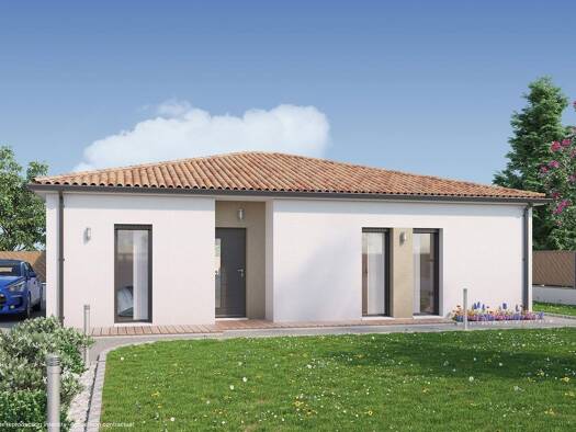 Terrain avec maison neuve à vendre 292 262 € 5 pièces 4 chambres 106 m² 831 m² de terrain Landiras 33720