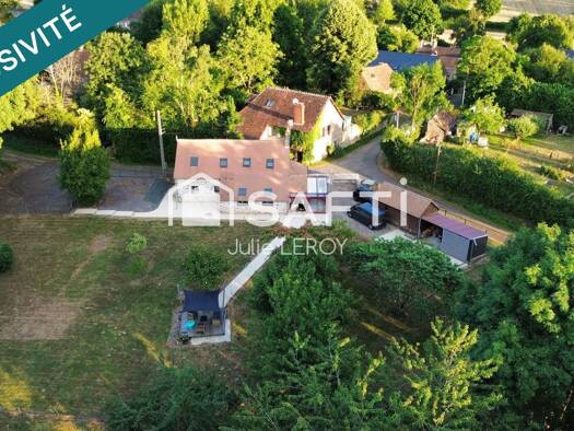 Maison à vendre 173 500 € 5 pièces 3 chambres 102 m² 3 068 m² de terrain Chemiré-en-Charnie 72540