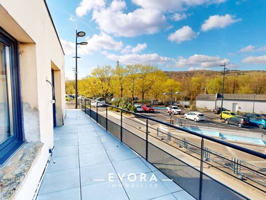 Appartement à louer 990 € 2 pièces 1 chambre 45 m² 1er étage Centre Ville-Mairie-Ville Basse Rombas 57120