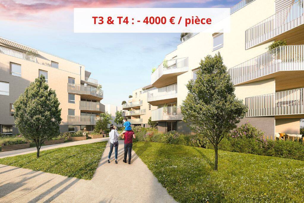 Appartement 3 pièces 66 m² · à Ville-la-Grand · 66 m² · 341 000 €