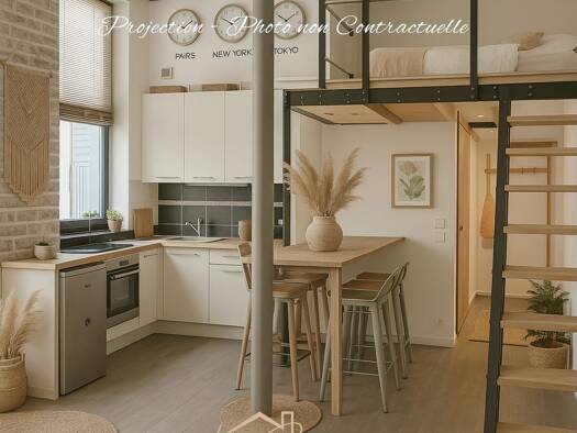 Appartement à vendre 409 500 € 1 pièce 30 m² RDC/5 Jardin des Plantes Paris 5ème arrondissement 75005