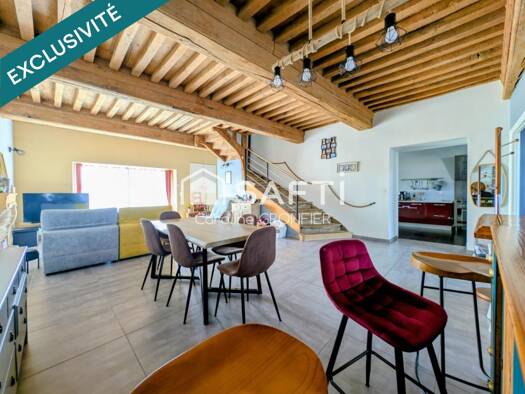 Maison à vendre 229 000 € 6 pièces 4 chambres 178 m² 547 m² de terrain Perrecy-les-Forges 71420