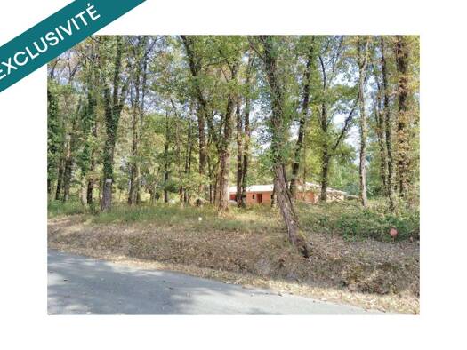 Terrain constructible à vendre 25 000 € 1 025 m² de terrain Sud Montpon-Ménestérol 24700