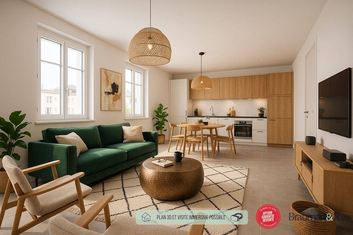 Appartement 5 pièces 98 m² · à Clichy · 98 m² · 764 800 €