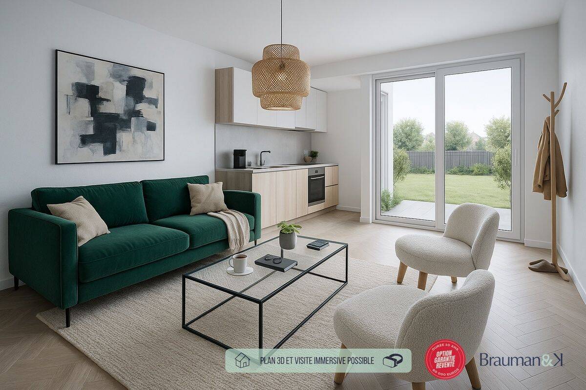 Appartement 1 pièce 32 m² · à Gagny · 32 m² · 128 000 €