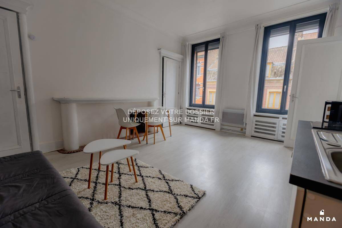 Appartement 1 pièce 28 m² · à Roubaix · 28 m² · 546 €/mois