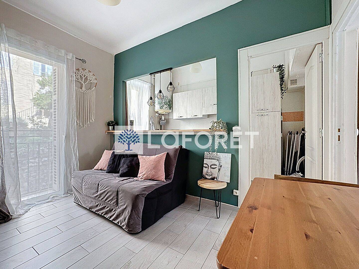 Appartement 2 pièces 28 m² · à Beausoleil · 27,6 m² · 1 290 €/mois