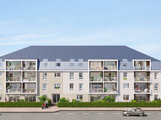 Appartement à vendre - neuf 185 000 € 3 pièces 2 chambres 60,5 m² dès le 31/03/2026 Le Village Bihorel 76420