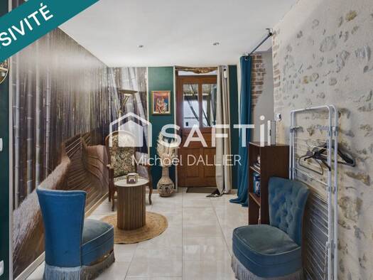 Maison à vendre 119 000 € 5 pièces 3 chambres 170 m² 355 m² de terrain Bazaiges 36270