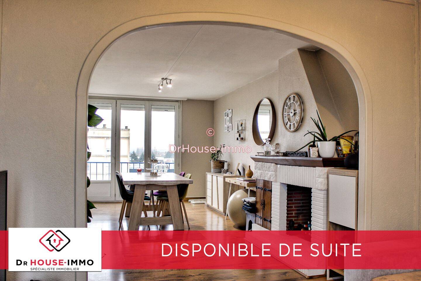 Appartement 4 pièces 67 m² · à Fleury-les-Aubrais · 67 m² · 694 €