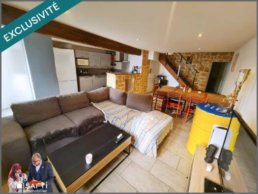 Duplex à vendre 150 000 € 3 pièces 2 chambres 71 m² Neuville-les-Dames 01400