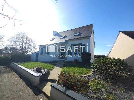 Maison à vendre 280 000 € 6 pièces 4 chambres 98 m² 421 m² de terrain Centre Ville Sud Langueux 22360