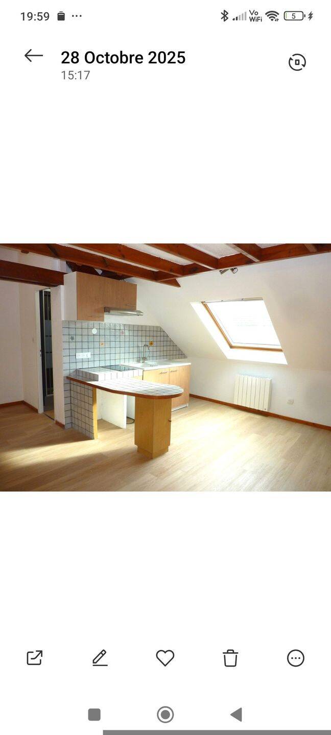 Appartement 1 pièce 19 m² · à Audincourt · 19 m² · 370 €/mois