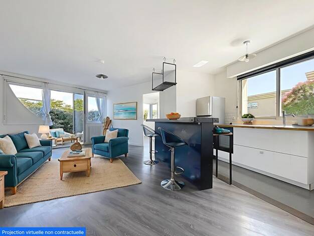 Appartement à vendre 219 000 € 2 pièces 1 chambre 50 m² RDC/8 Les Minimes-Tasdon La Rochelle 17000