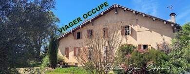Maison en viager occupé Bouquet 55 053 € 10 pièces 5 chambres 280 m² 40 000 m² de terrain Sainte-Christie-d'Armagnac 32370