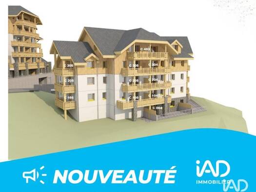Appartement à vendre - neuf 436 060 € 3 pièces 2 chambres 55 m² RDC Vaujany 38114