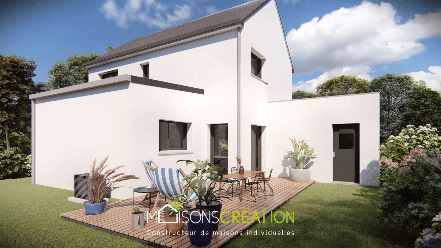 Maison 4 pièces 104 m² · à Bourgbarré · 104 m² · 314 625 €