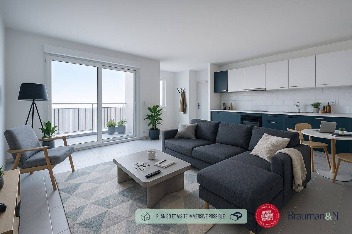 Appartement 3 pièces 65 m² · à Nancy · 65 m² · 228 583 €