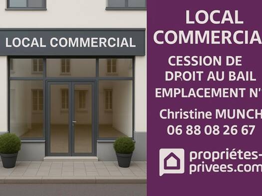 Local commercial avec bail commercial 178 000 € 168 m² de surface de vente Jules Ferry Ermont 95120