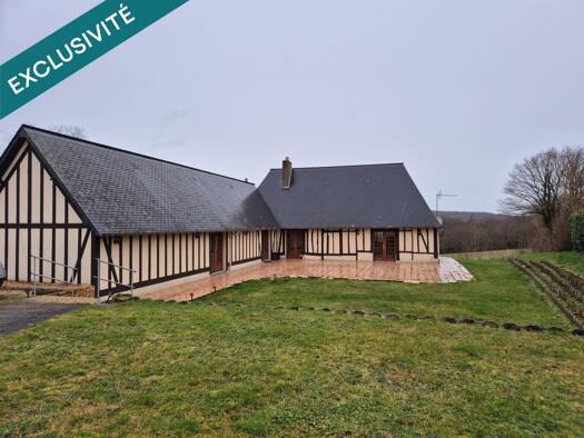 Maison à vendre 268 000 € 5 pièces 4 chambres 152 m² 2 077 m² de terrain Boissey-le-Châtel 27520