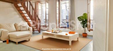 Appartement à vendre 178 000 € 1 pièce 37 m² Sous le toit, Étage 1/1 Capucins-Saint Michel-Nansouty-Saint Genès Bordeaux 33000