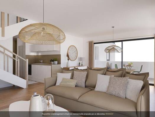 Appartement à vendre 549 400 € 4 pièces 3 chambres 95,7 m² Étage 3/3 La Palmyre Les Mathes 17570