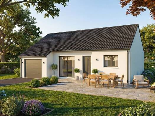 Terrain avec maison neuve à vendre 157 511 € 4 pièces 3 chambres 75 m² 649 m² de terrain Costaros 43490