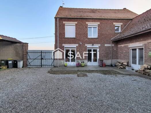 Maison à vendre 239 000 € 5 pièces 3 chambres 160 m² 3 449 m² de terrain Mont-Bernanchon 62350