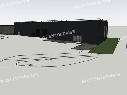 Entrepôt à louer 9 750 € 1 300 m² d'espace de stockage Rural Guidel 56520