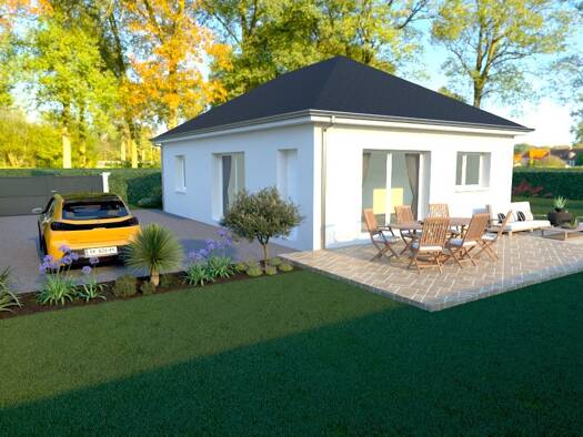 Terrain avec maison neuve à vendre 235 200 € 4 pièces 3 chambres 80 m² 1 000 m² de terrain XIV Juillet Pau 64000