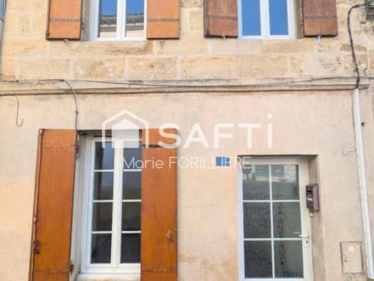 Maison de ville à vendre 95 000 € 4 pièces 2 chambres 60 m² 127 m² de terrain Guîtres 33230