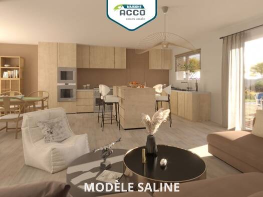 Terrain avec maison neuve à vendre 173 000 € 4 pièces 2 chambres 70 m² 329 m² de terrain Sud Surgères 17700