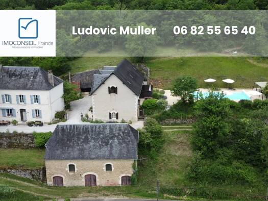 Maison à vendre 740 000 € 18 pièces 12 chambres 537 m² 8 576 m² de terrain Souillac 46200