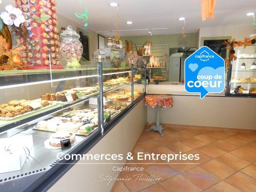 Boulangerie / Pâtisserie à vendre Fonds de commerce 266 000 € 3 pièces 170 m² de surface de vente Centre Fuveau 13710