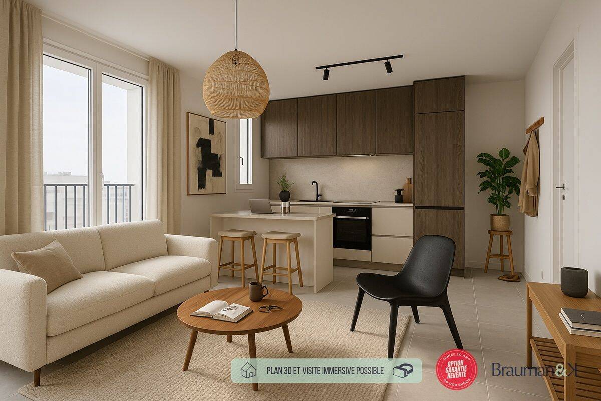 Appartement 3 pièces 65 m² · à Metz · 65 m² · 270 500 €