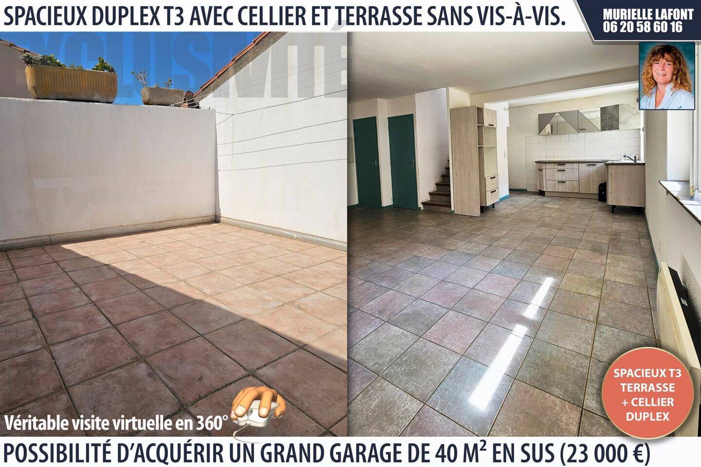 Appartement 3 pièces 73 m² · à Lézignan-Corbières · 73 m² · 74 000 €