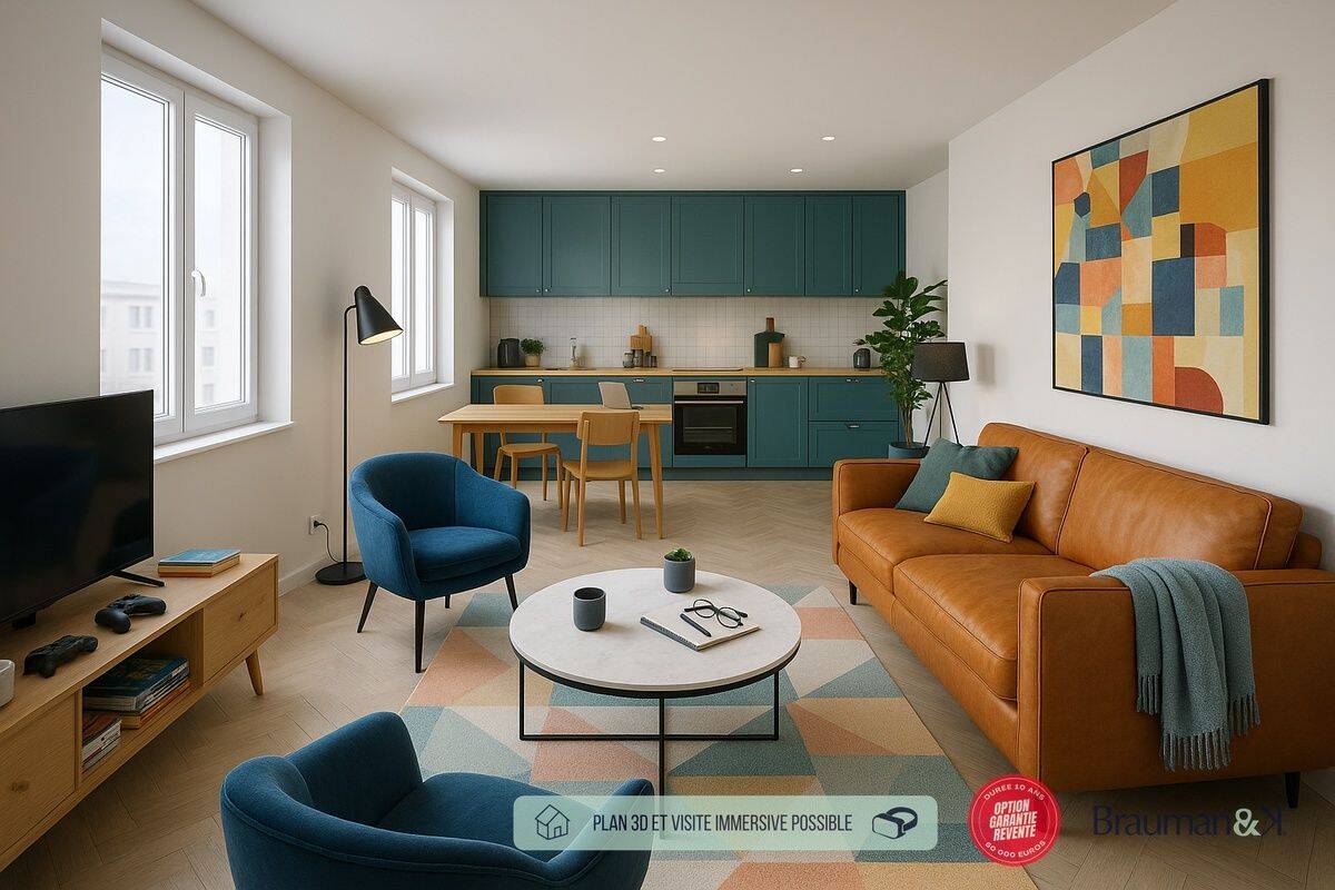 Appartement 2 pièces 42 m² · à Colombes · 42 m² · 258 475 €