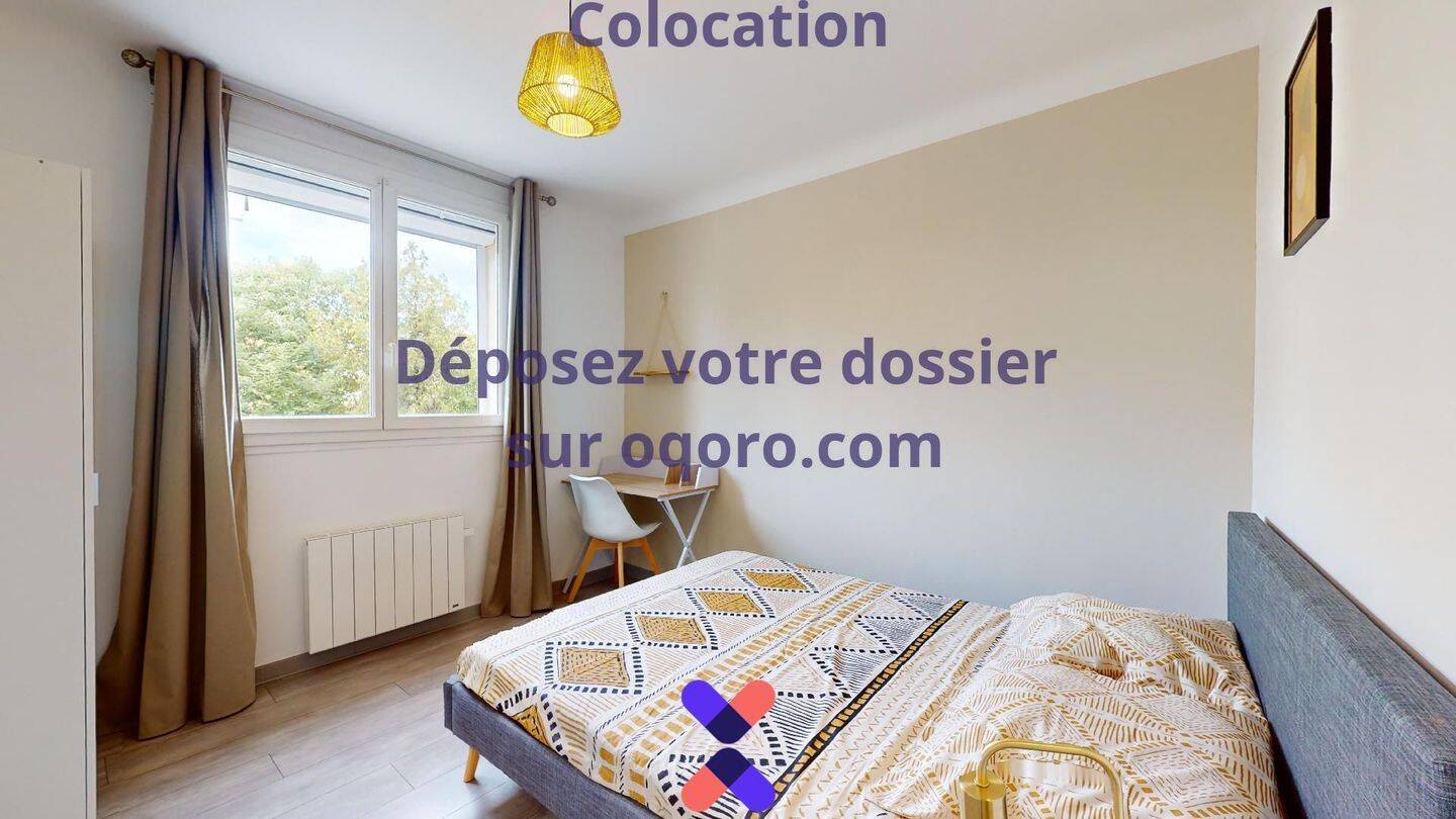 Chambre en colocation appartement meublé — 1