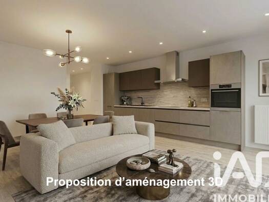 Appartement à vendre 210 000 € 3 pièces 2 chambres 58,8 m² Étage 1/7 Centre Ville Limeil-Brévannes 94450