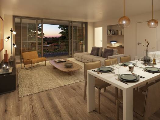 Duplex à vendre - neuf 265 000 € 3 pièces 2 chambres 70,1 m² La Gazelle Nîmes 30000